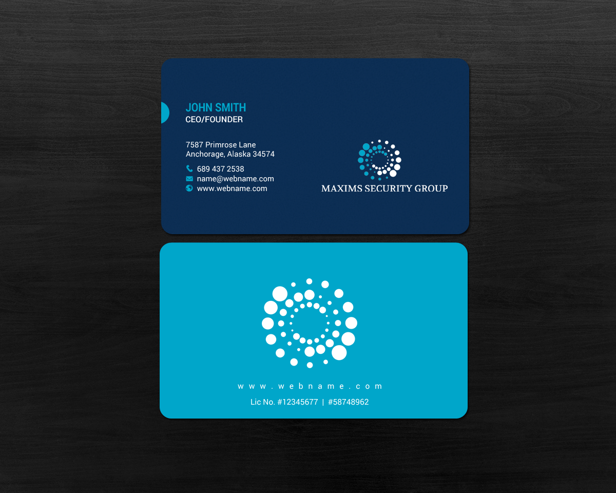 Visitenkarten-Design von chandrayaan.creative für dieses Projekt | Design #14600957