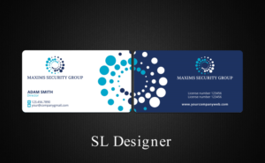 Visitenkarten-Design von SL Designer für dieses Projekt | Design: #14595545