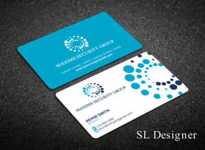 Maxims Business Cards | Business Card Design by SL Designer