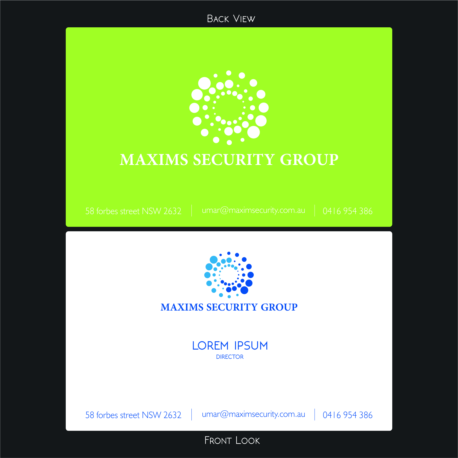 Diseño de Tarjeta de Presentación por Erik Susanto para este proyecto | Diseño #14686886