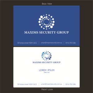 Visitenkarten-Design von Erik Susanto für dieses Projekt | Design: #14686902