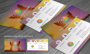 Business Card - connecting 2 souls and beggining the journey of self discovery | Diseño de Tarjeta de Presentación por Achiver
