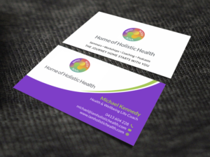 Business Card Design by SKYdesign for Home of Holistic Health | Design: #14790971