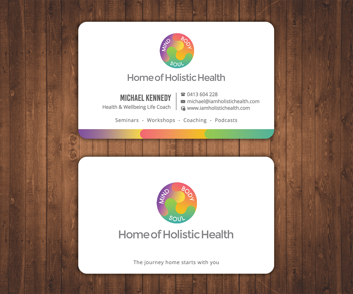 Business Card Design by Stylez Designz for Home of Holistic Health | Design #14949085