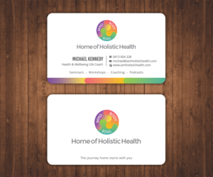 Business Card Design by Stylez Designz for Home of Holistic Health | Design: #14949085