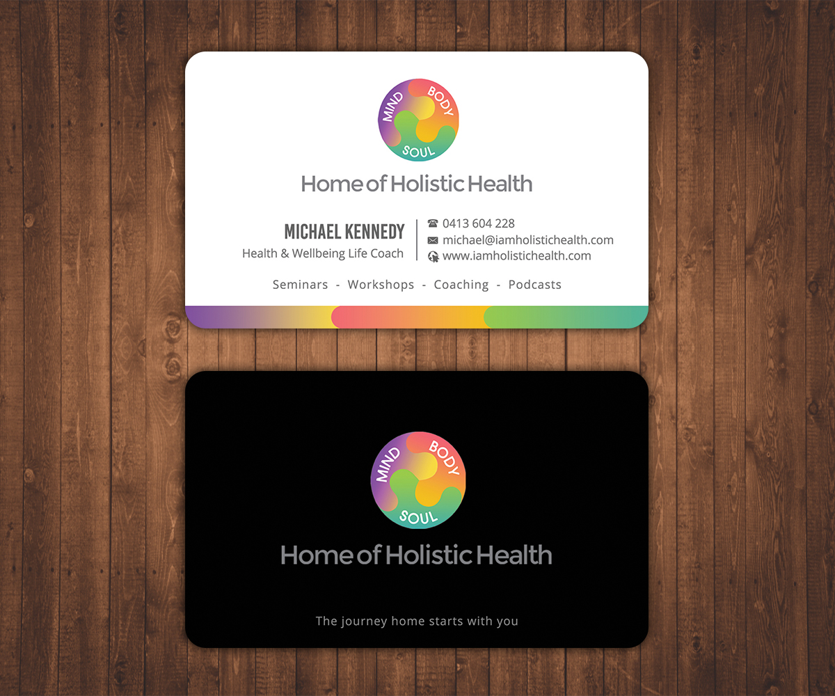Business Card Design by Stylez Designz for Home of Holistic Health | Design #14949086
