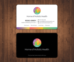 Business Card Design by Stylez Designz for Home of Holistic Health | Design: #14949086