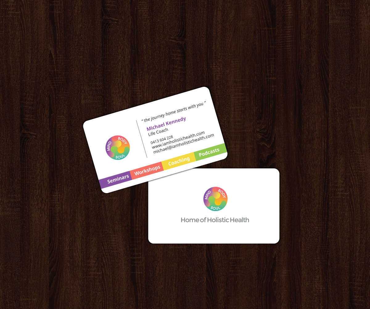 Business Card Design by JK18 for Home of Holistic Health | Design #14780589