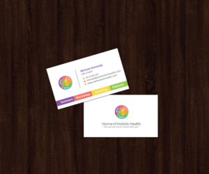 Business Card Design by JK18 for Home of Holistic Health | Design: #14785948