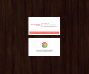 Business Card Design by JK18 for Home of Holistic Health | Design: #14791855