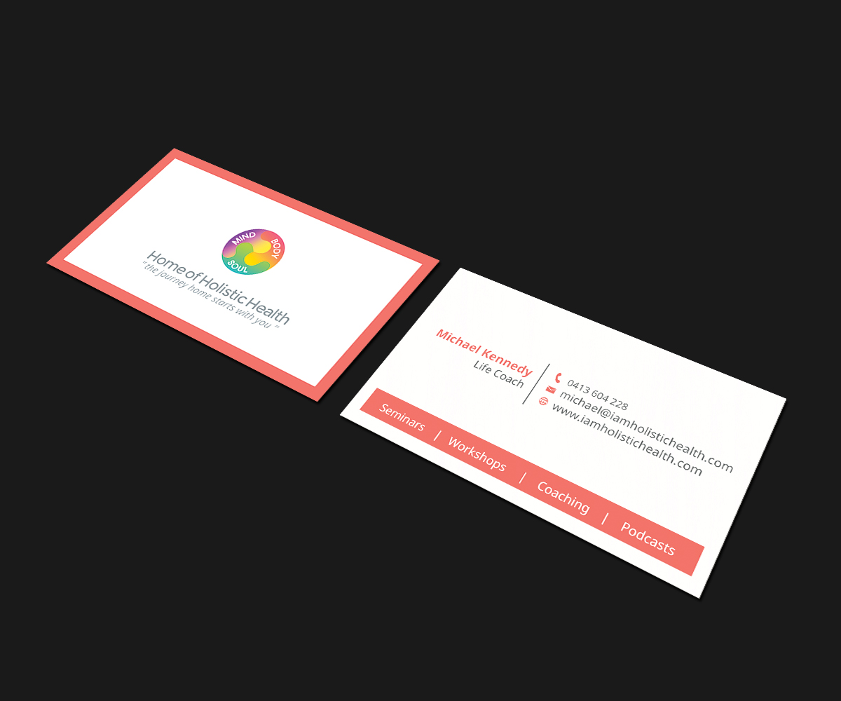Business Card Design by JK18 for Home of Holistic Health | Design #14800264