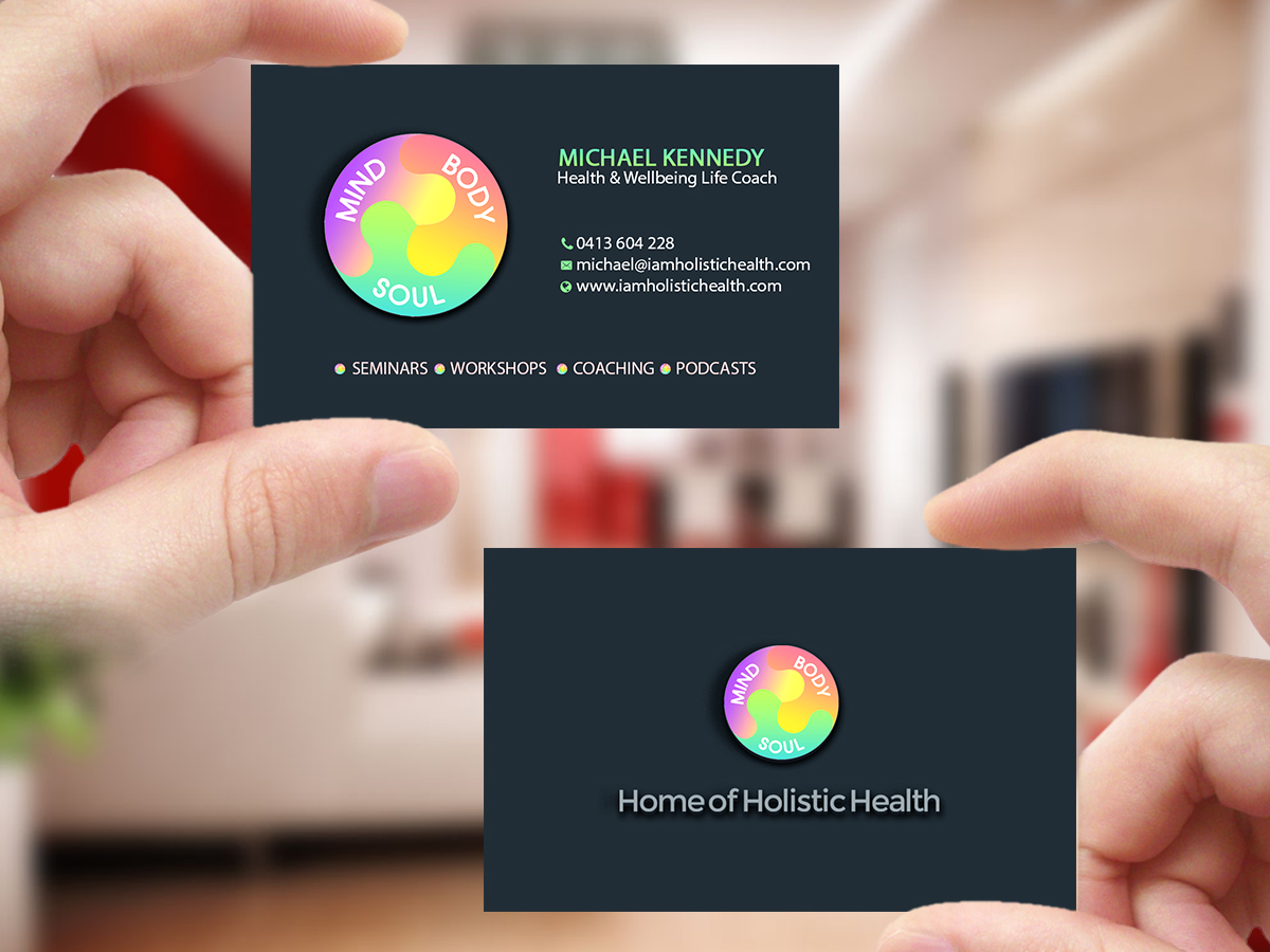 Business Card Design by Creations Box 2015 for Home of Holistic Health | Design #14790191
