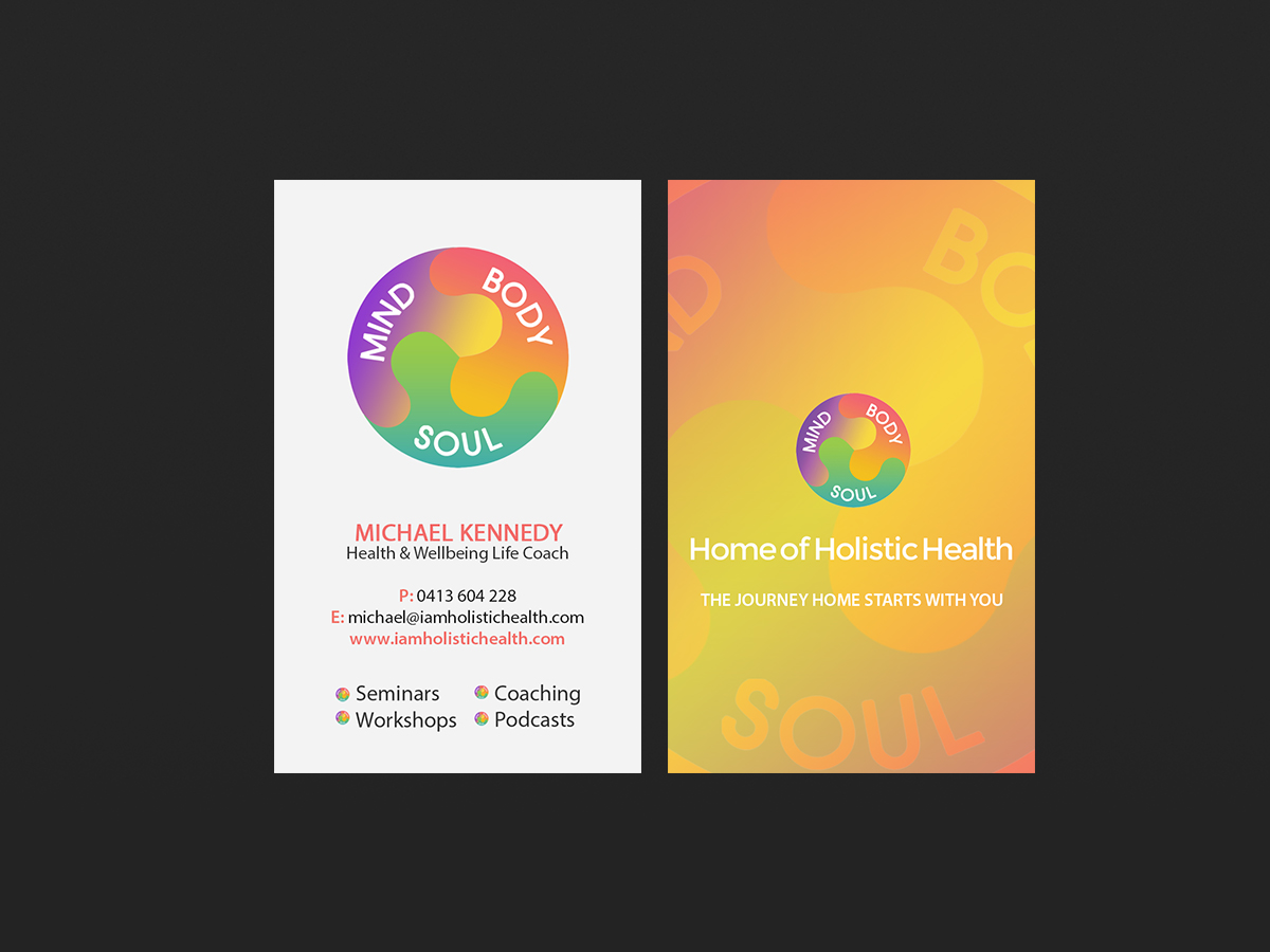 Business Card Design by Creations Box 2015 for Home of Holistic Health | Design #14790195