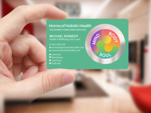 Diseño de Tarjeta de Presentación por Creations Box 2015 para Home of Holistic Health | Diseño: #14790210
