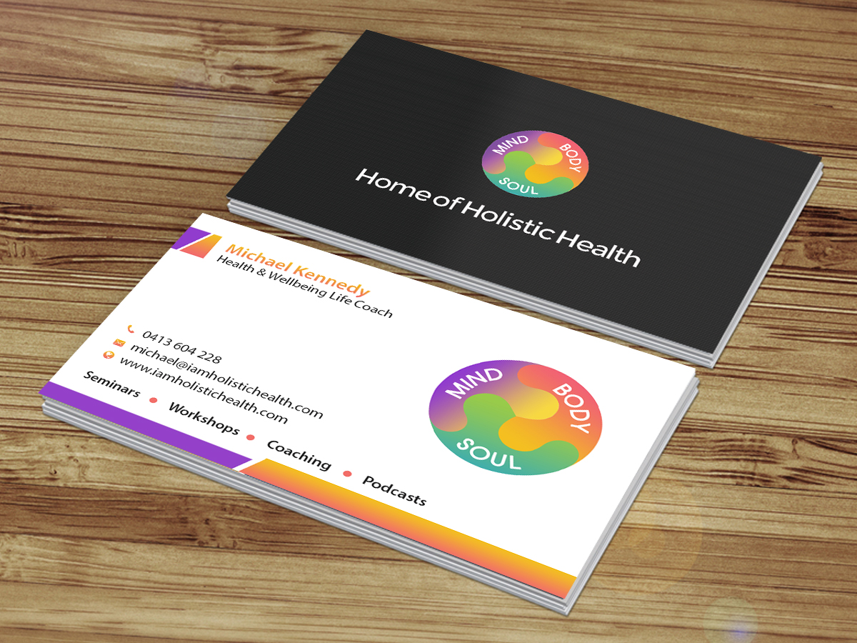 Business Card Design by Creations Box 2015 for Home of Holistic Health | Design #14790223