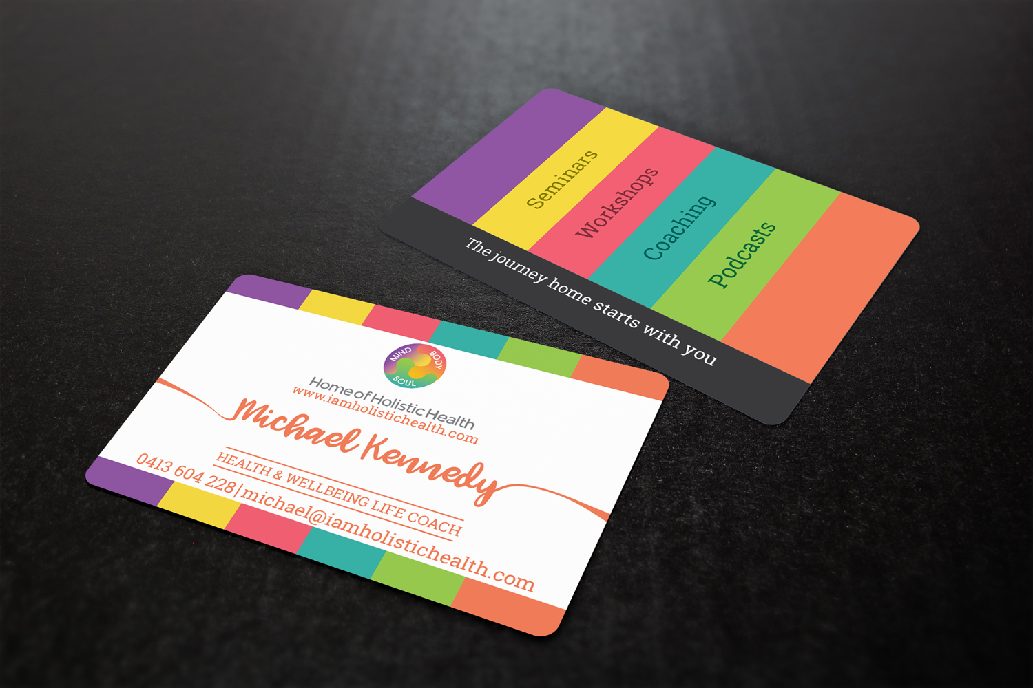 Business Card Design by MindCraft Design for Home of Holistic Health | Design #14866786