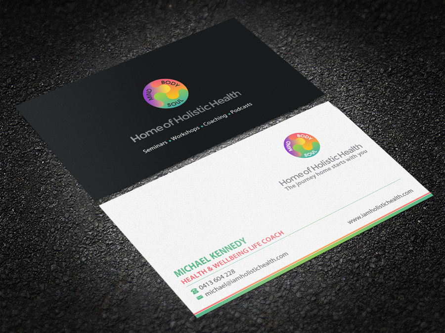 Business Card Design by Brand aid for Home of Holistic Health | Design #14848031
