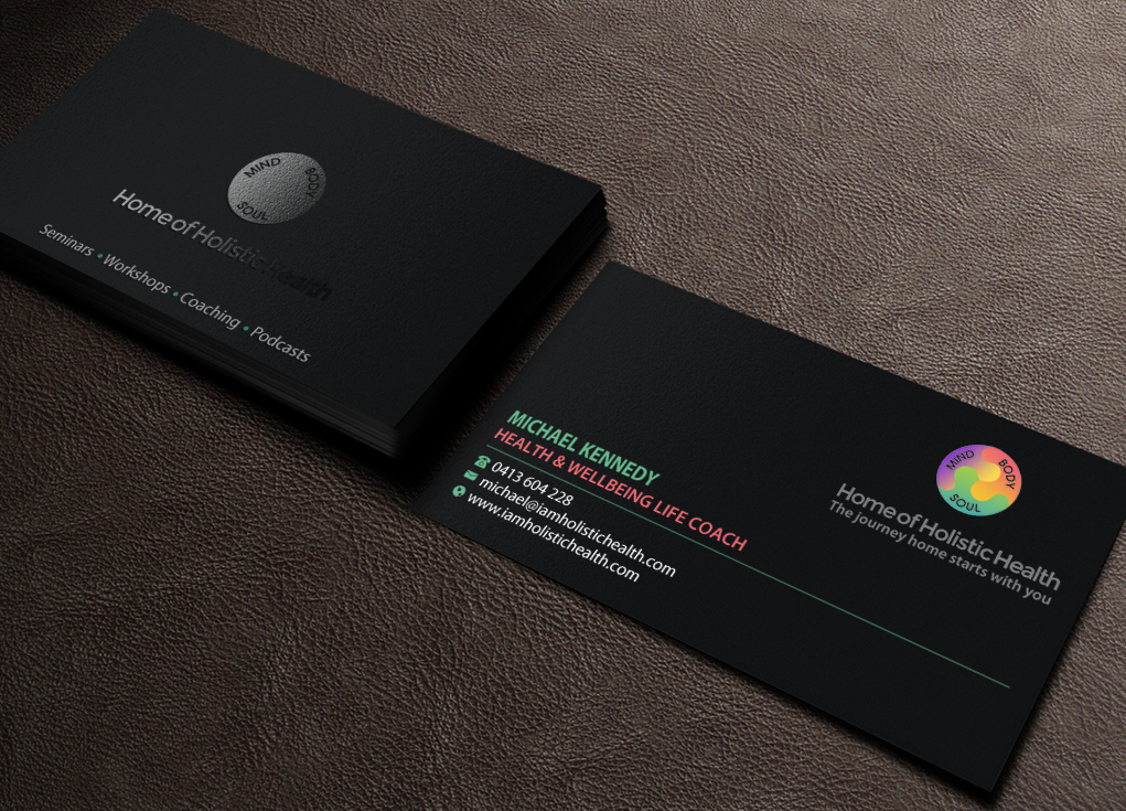 Business Card Design by Brand aid for Home of Holistic Health | Design #14863370
