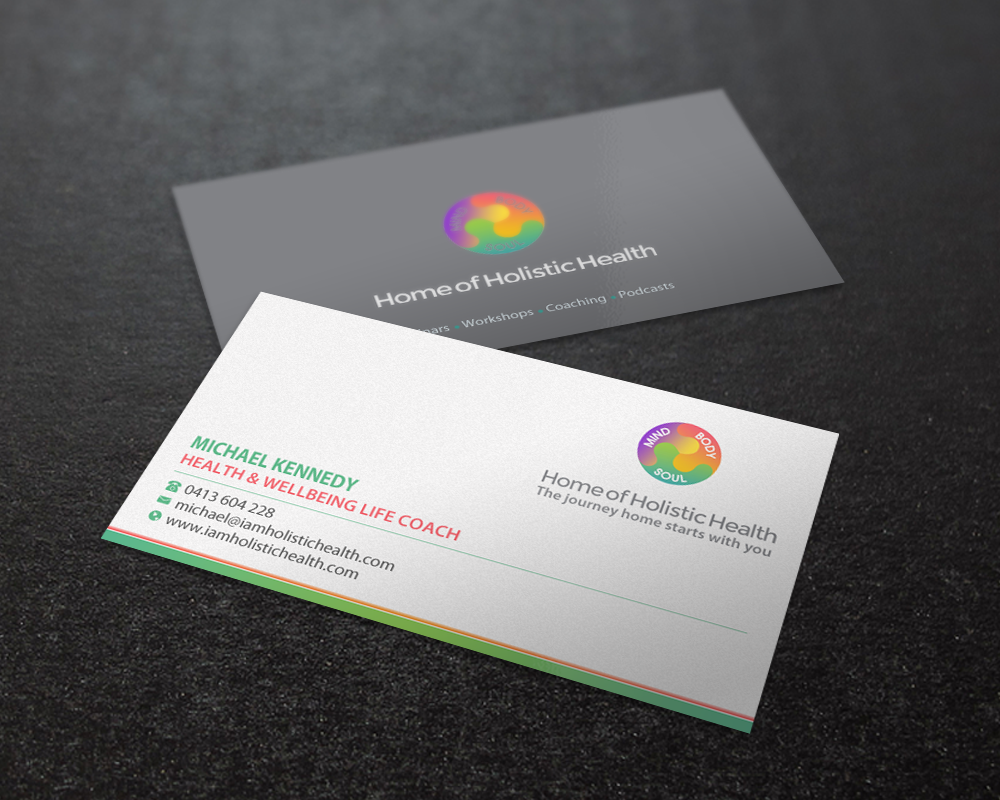 Business Card Design by Brand aid for Home of Holistic Health | Design #14863402