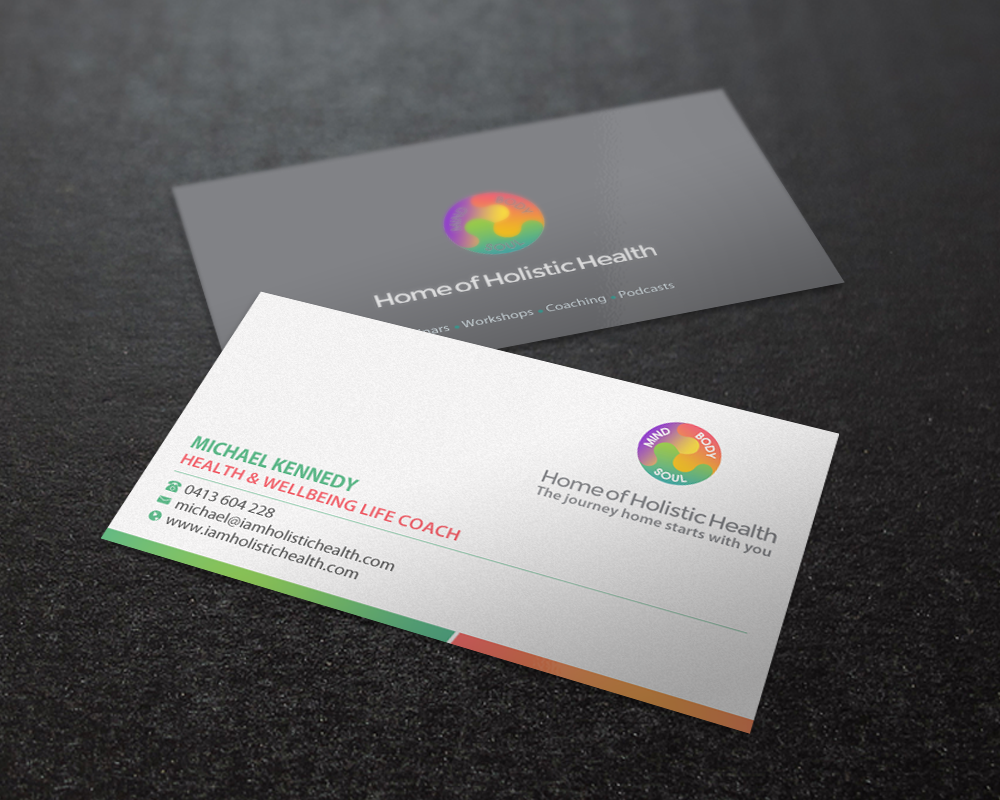Business Card Design by Brand aid for Home of Holistic Health | Design #14863403