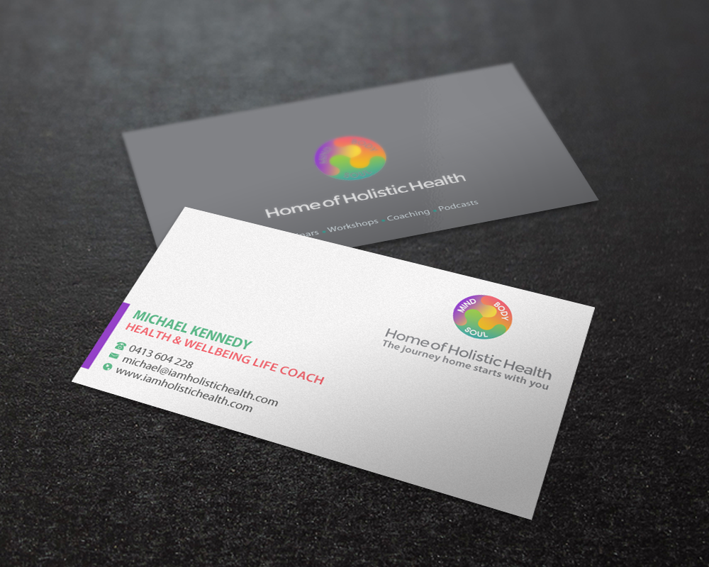 Business Card Design by Brand aid for Home of Holistic Health | Design #14863404