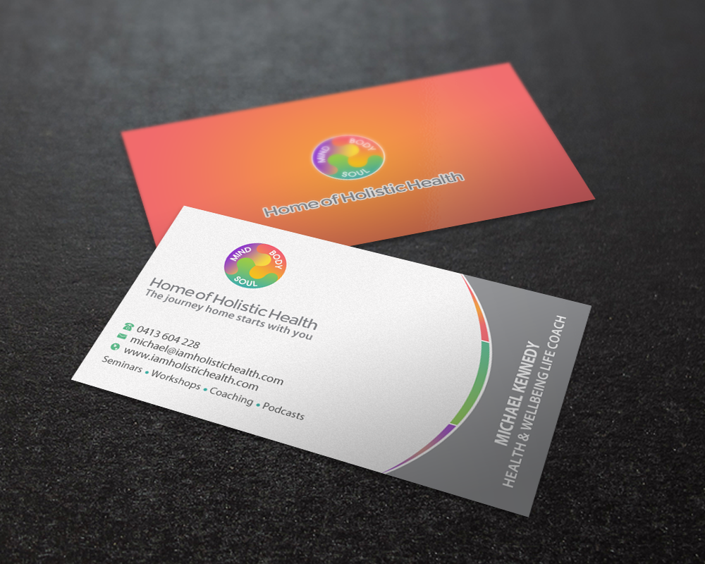 Business Card Design by Brand aid for Home of Holistic Health | Design #14863407