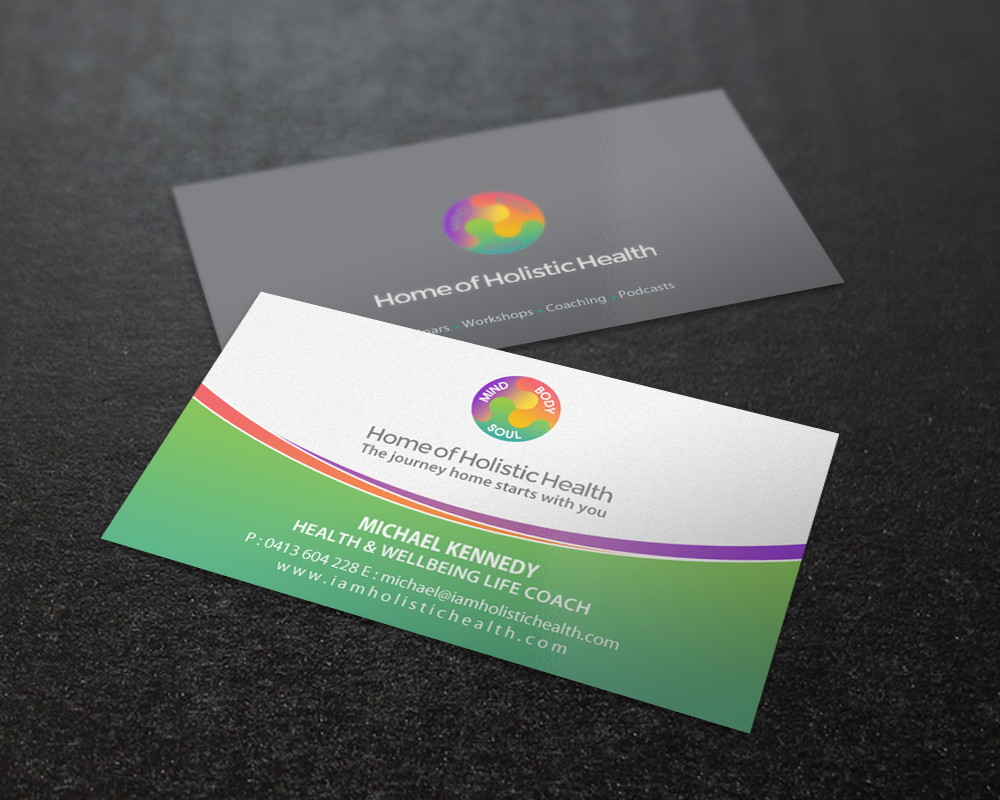 Business Card Design by Brand aid for Home of Holistic Health | Design #14863409