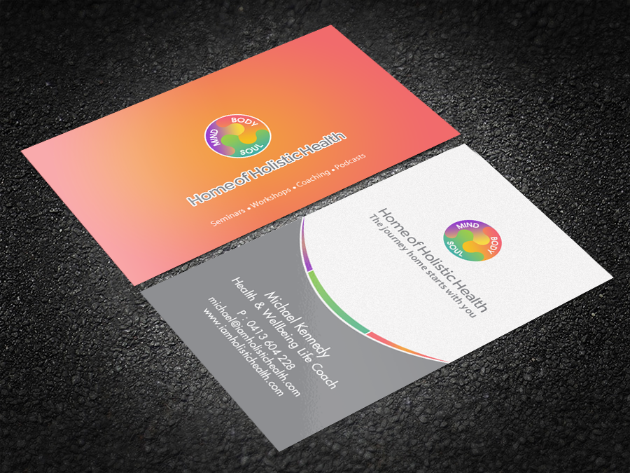 Business Card Design by Brand aid for Home of Holistic Health | Design #14863412