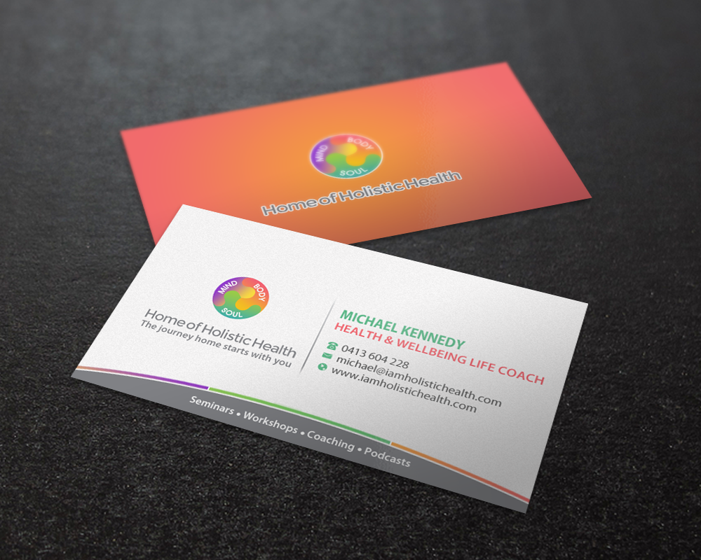 Business Card Design by Brand aid for Home of Holistic Health | Design #14863419