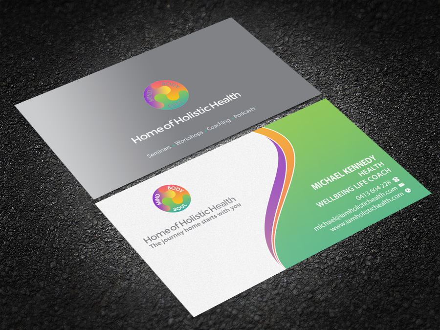 Business Card Design by Brand aid for Home of Holistic Health | Design #14863429