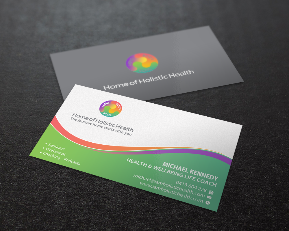 Business Card Design by Brand aid for Home of Holistic Health | Design #14863430