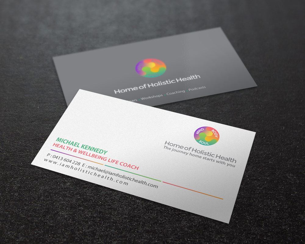 Business Card Design by Brand aid for Home of Holistic Health | Design #14863431