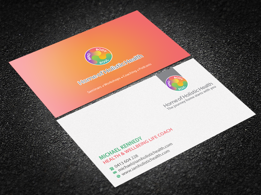Business Card Design by Brand aid for Home of Holistic Health | Design #14863432
