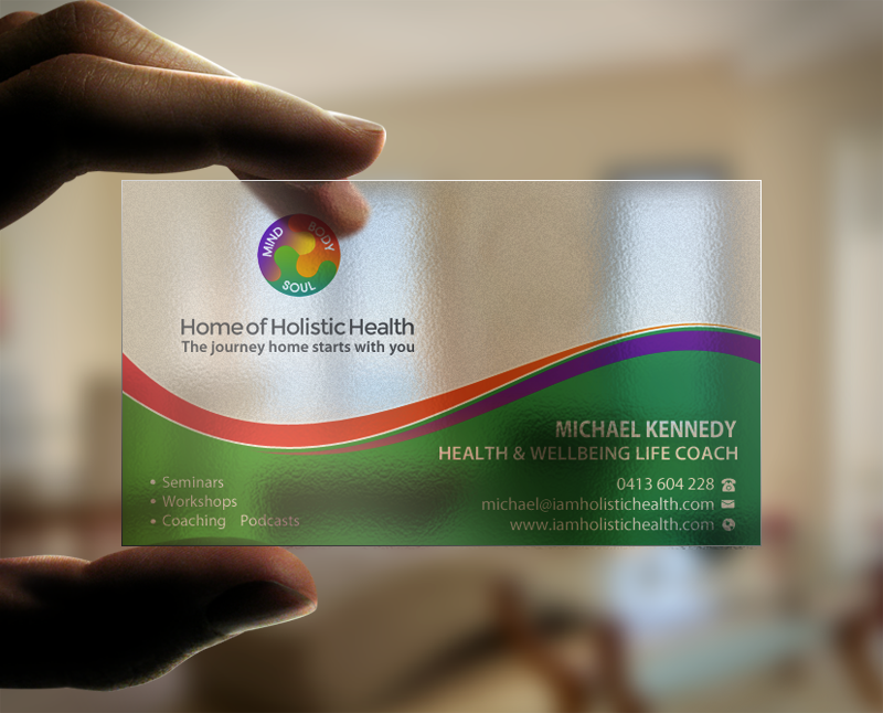 Business Card Design by Brand aid for Home of Holistic Health | Design #14863433