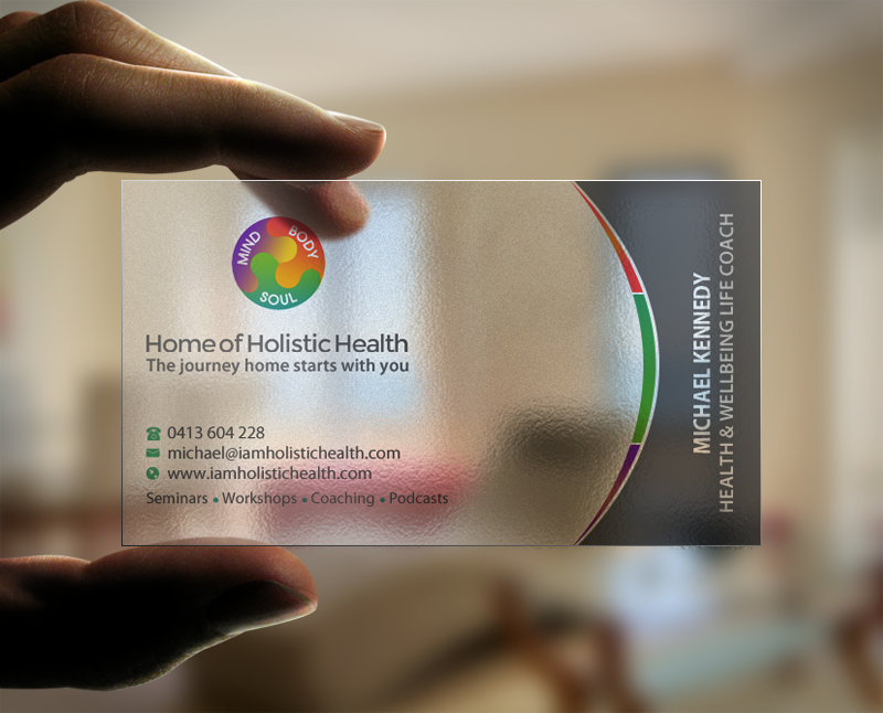 Business Card Design by Brand aid for Home of Holistic Health | Design #14863435