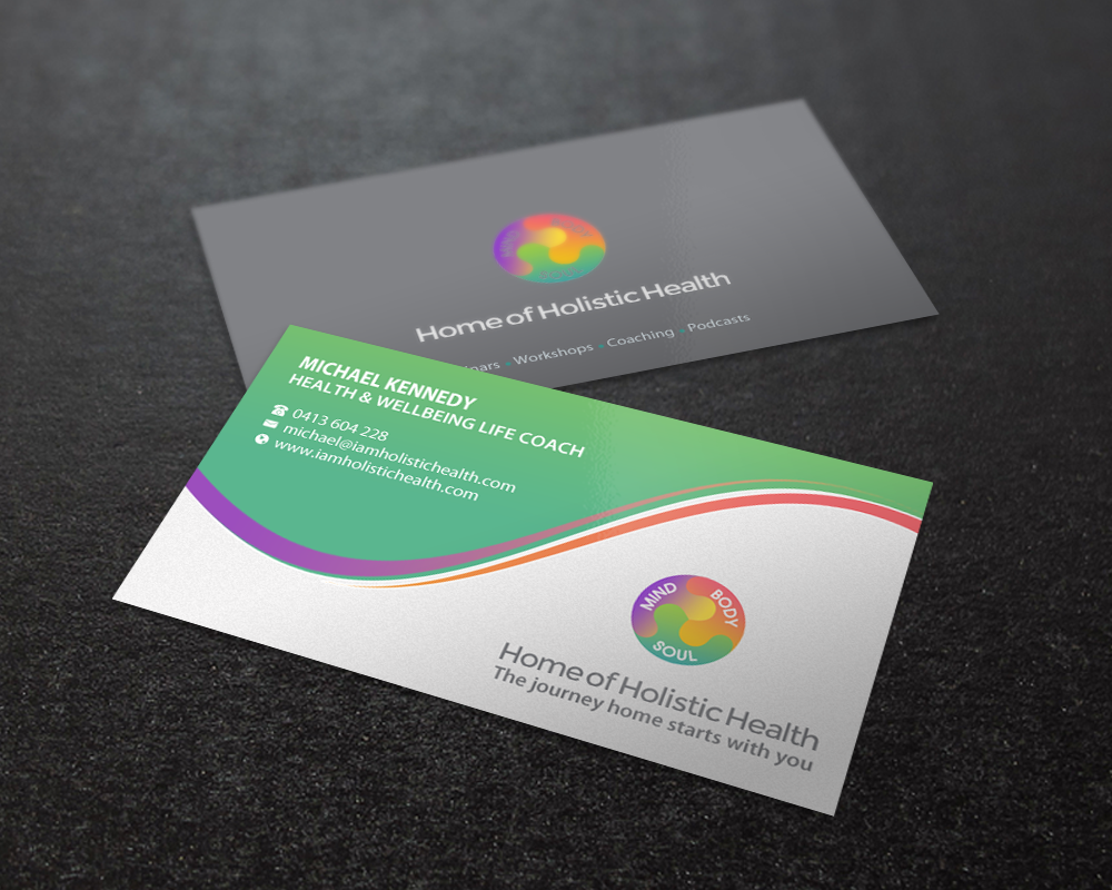 Business Card Design by Brand aid for Home of Holistic Health | Design #14863436