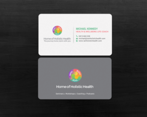 Business Card Design by chandrayaan.creative for Home of Holistic Health | Design: #14785323