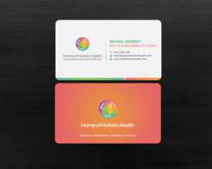 Business Card Design by chandrayaan.creative for Home of Holistic Health | Design: #14785324