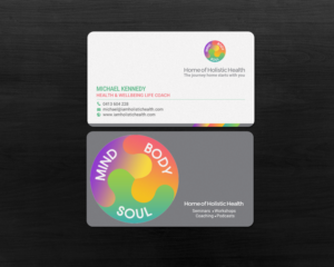 Business Card Design by chandrayaan.creative for Home of Holistic Health | Design: #14785325