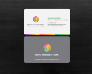 Business Card Design by chandrayaan.creative for Home of Holistic Health | Design: #14785326