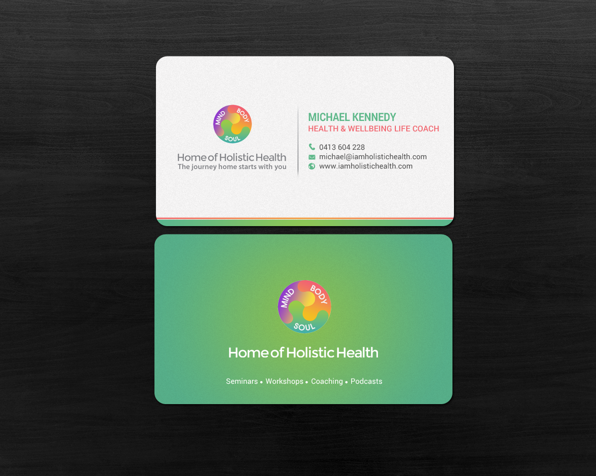 Business Card Design by chandrayaan.creative for Home of Holistic Health | Design #14785327
