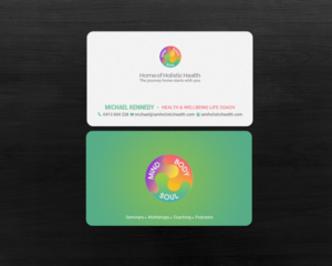 Business Card Design by chandrayaan.creative for Home of Holistic Health | Design: #14785360
