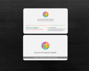 Business Card Design by chandrayaan.creative for Home of Holistic Health | Design: #14785361