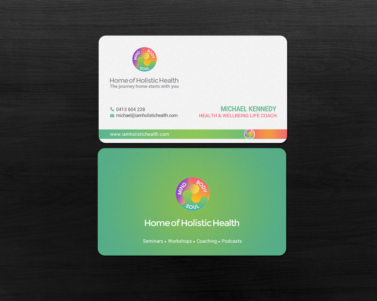 Business Card Design by chandrayaan.creative for Home of Holistic Health | Design #14785363