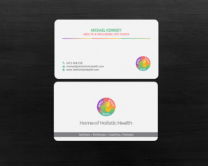 Business Card Design by chandrayaan.creative for Home of Holistic Health | Design: #14785367