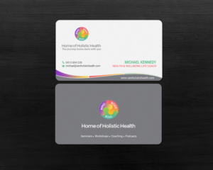 Business Card Design by chandrayaan.creative for Home of Holistic Health | Design: #14785368
