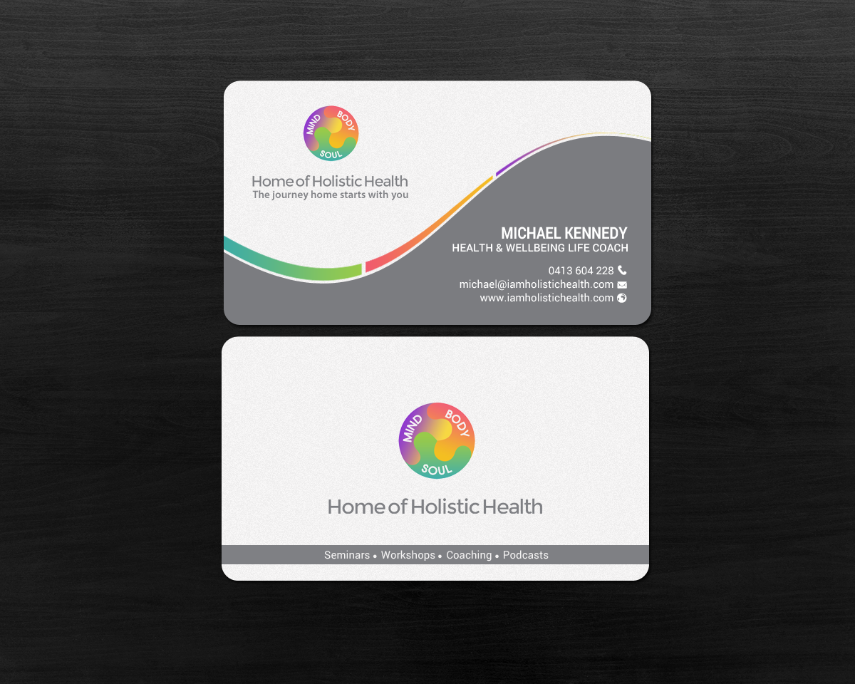 Business Card Design by chandrayaan.creative for Home of Holistic Health | Design #14785369