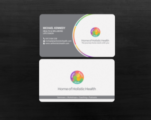 Diseño de Tarjeta de Presentación por chandrayaan.creative para Home of Holistic Health | Diseño: #14787317