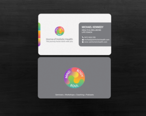 Diseño de Tarjeta de Presentación por chandrayaan.creative para Home of Holistic Health | Diseño: #14787318