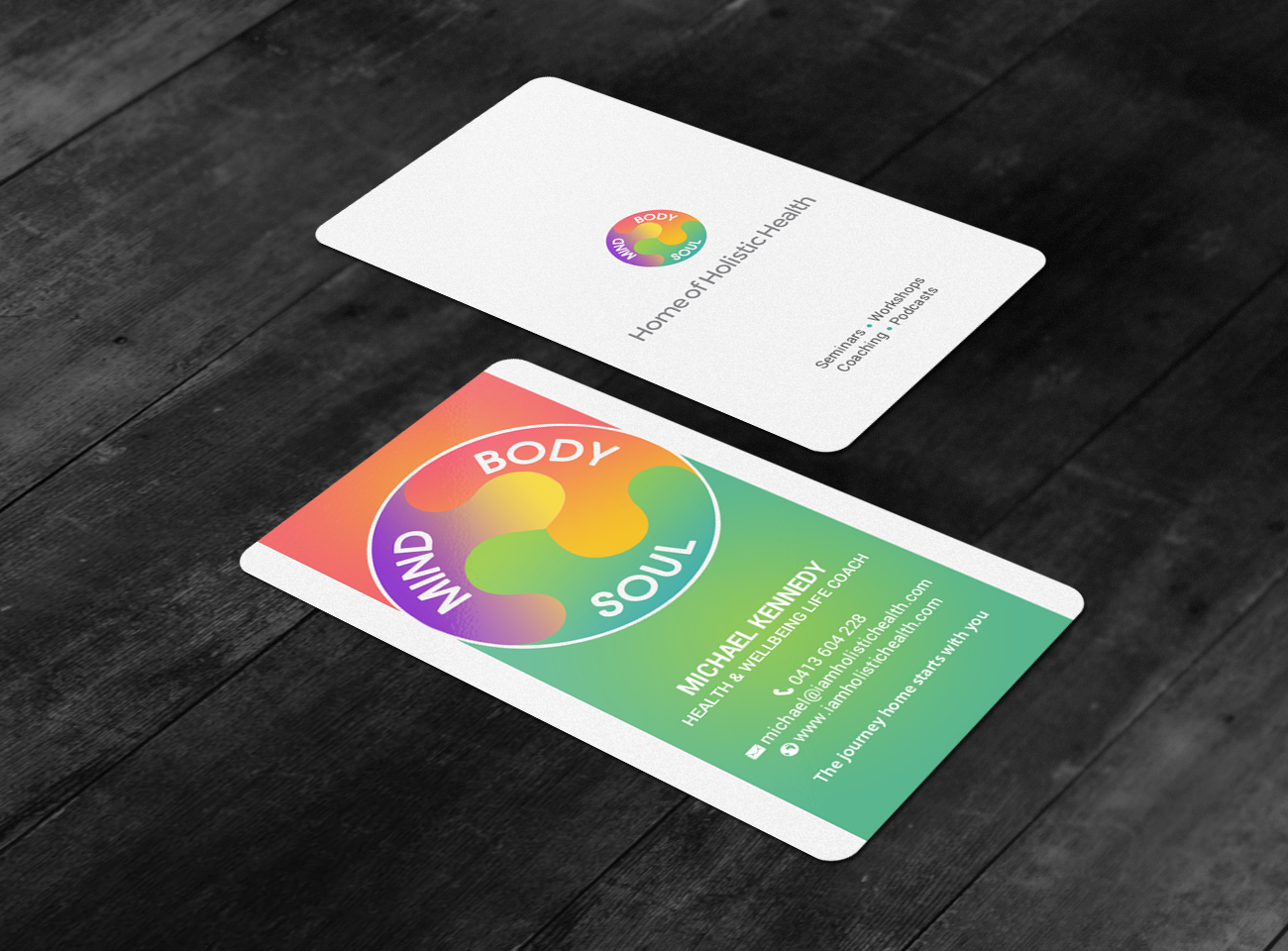 Business Card Design by chandrayaan.creative for Home of Holistic Health | Design #14787334